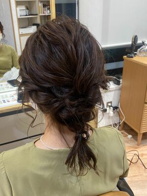 22年春 お呼ばれアレンジ ショートの人気ヘアスタイル 髪型 ヘアアレンジ Yahoo Beauty