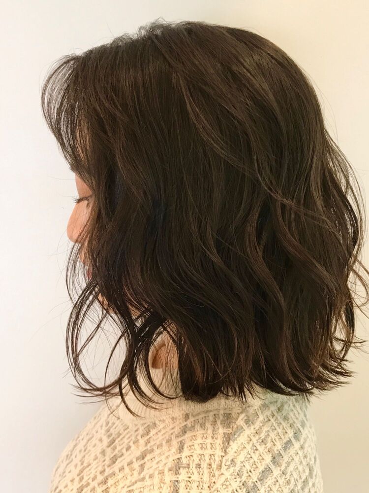 ワンレンミディアムボブ Namieのヘアスタイル情報 Yahoo Beauty