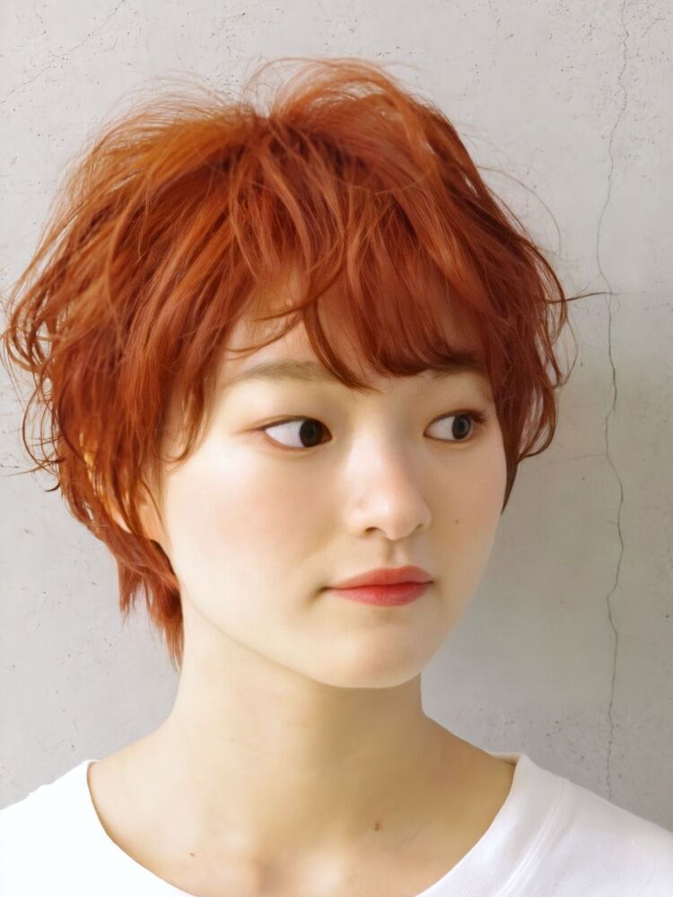 外国人風くせ毛マッシュショート Fix Up渋谷 宇賀治 智の髪型 ヘアスタイル ヘアカタログ情報 Yahoo Beauty ヤフービューティー