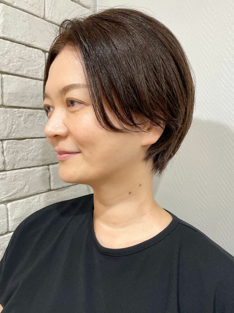 バッサリショートボブ Memories 銀座 メモリーズ ギンザ 野村のヘアスタイル情報 Yahoo Beauty