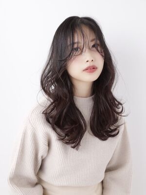 21年夏 うざバング ロングの新着ヘアスタイル 髪型 ヘアアレンジ Yahoo Beauty