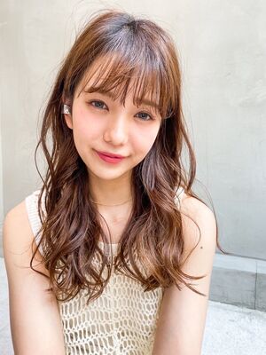 21年夏 ゆるふわロングの新着ヘアスタイル 髪型 ヘアアレンジ Yahoo Beauty