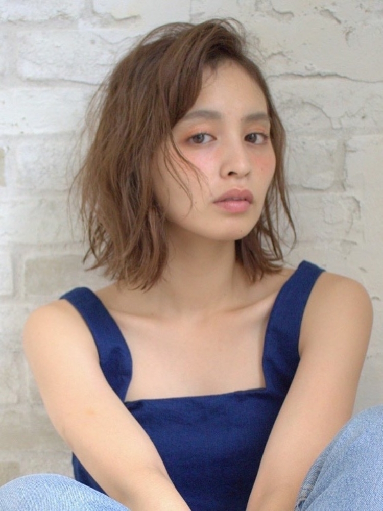 ボブナチュラルパーマスタイル のんの髪型 ヘアスタイル ヘアカタログ情報 Yahoo Beauty ヤフービューティー