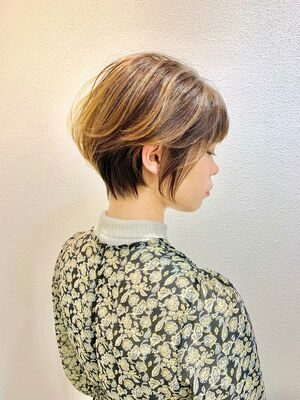 金髪ショートの髪型 ヘアスタイル ヘアカタログ 人気順 Yahoo Beauty ヤフービューティー