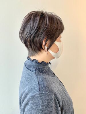 22年夏 50代 マッシュボブの人気ヘアスタイル 髪型 ヘアアレンジ Yahoo Beauty
