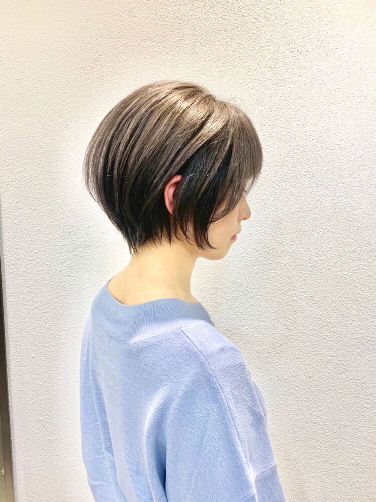 くせ毛で多毛の方にはこちら 段差控えめショートボブ Salowin 池袋 サロウィンイケブクロ Soshi 池袋ショートno 1のヘアスタイル情報 Yahoo Beauty