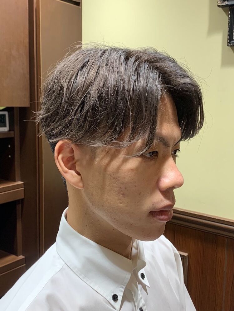 刈り上げ前下がりセンターパート Hiro Ginza 八重洲北口店 ヒロギンザ ヤエスキタグチテン 佐藤 樹生のヘアスタイル情報 Yahoo Beauty