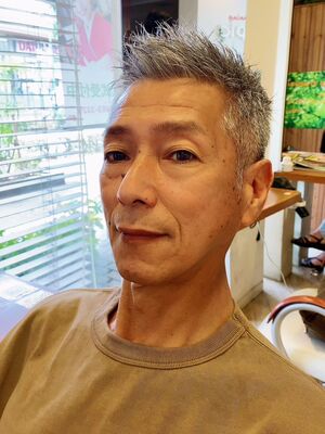 22年春 メンズ 50代の人気ヘアスタイル 髪型 ヘアアレンジ Yahoo Beauty