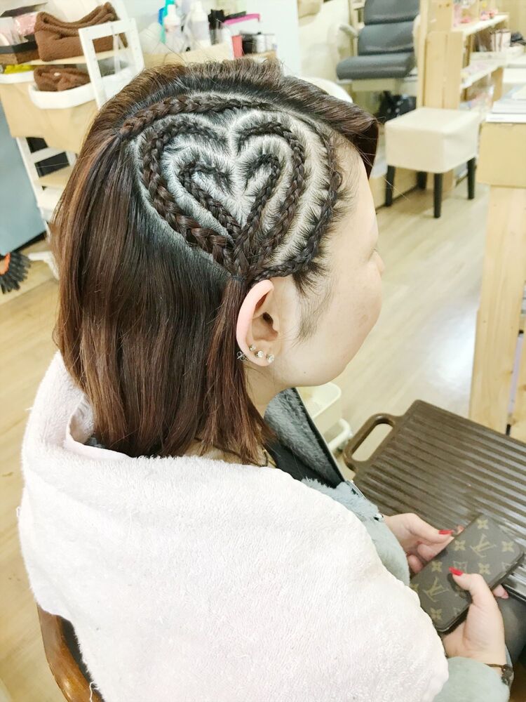 ハートコーンロウ Reikaのヘアスタイル情報 Yahoo Beauty