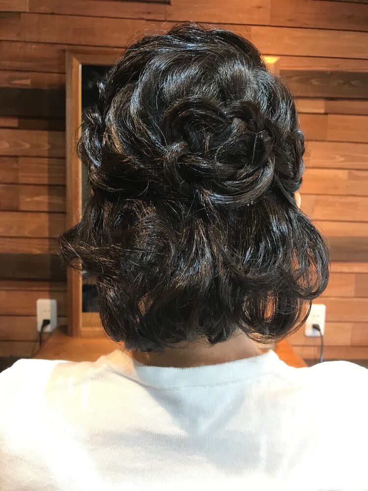 ショートボブ ヘアアレンジ Room ルーム たまプラーザ ルーム タマプラーザ ルーム たまプラーザ ヨシドメのヘアスタイル情報 Yahoo Beauty