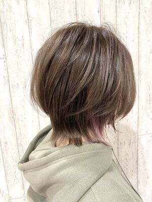 22年春 40代 ウルフカットの人気ヘアスタイル 髪型 ヘアアレンジ Yahoo Beauty