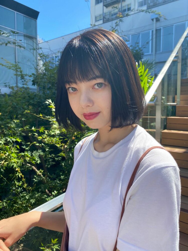 パツっと綺麗なマチルダボブ Difino Aoyama ディフィーノ アオヤマ Difinoaoyama山本辰実のヘアスタイル情報 Yahoo Beauty