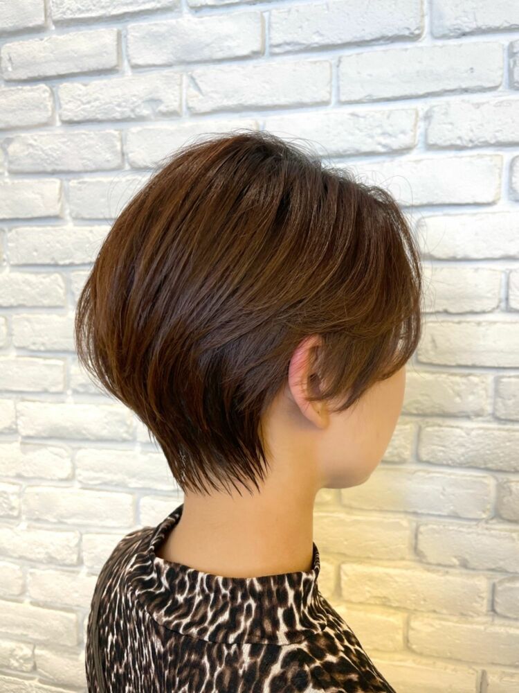 カットだけで作るオシャレ感upハンサムショート Difino Aoyama ディフィーノ アオヤマ Difinoaoyama山本辰実のヘアスタイル情報 Yahoo Beauty