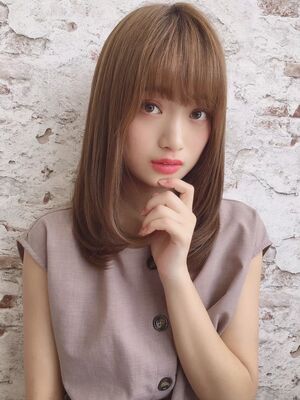 シャギー セミロングの髪型 ヘアスタイル ヘアカタログ 人気順 Yahoo Beauty ヤフービューティー