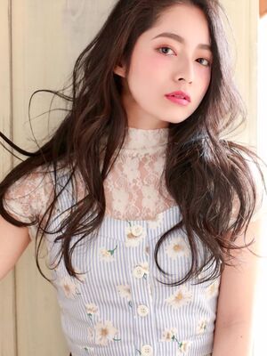 21年秋冬 黒髪パーマ ロングの新着ヘアスタイル 髪型 ヘアアレンジ Yahoo Beauty