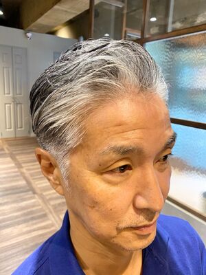 22年春 メンズ 50代の人気ヘアスタイル 髪型 ヘアアレンジ Yahoo Beauty