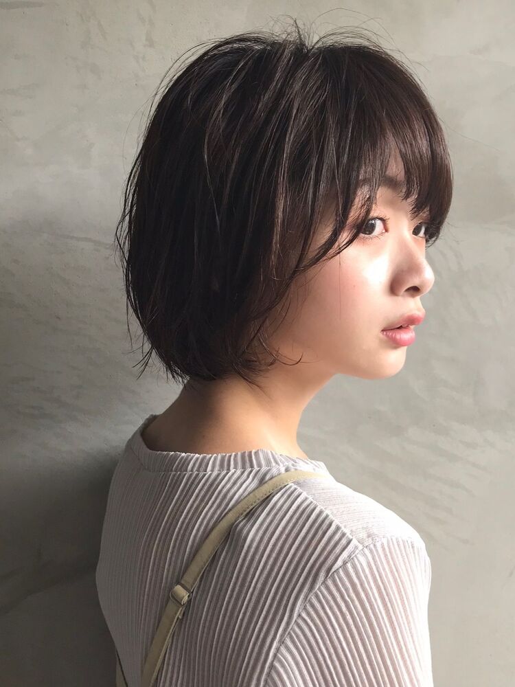 王道 ショートボブワンカールパーマ Belle 須藤 Belle 新宿 ベル シンジュク Belle 須藤 永の髪型 ヘアスタイル ヘアカタログ情報 Yahoo Beauty ヤフービューティー