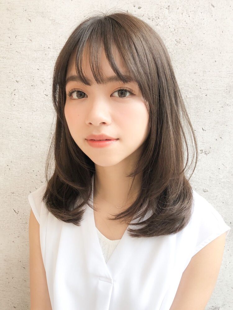 Agnos青山 ナチュラルミディ Agnos 青山 アグノス アオヤマ 上遠野裕樹 カトオノヒロキ のヘアスタイル情報 Yahoo Beauty