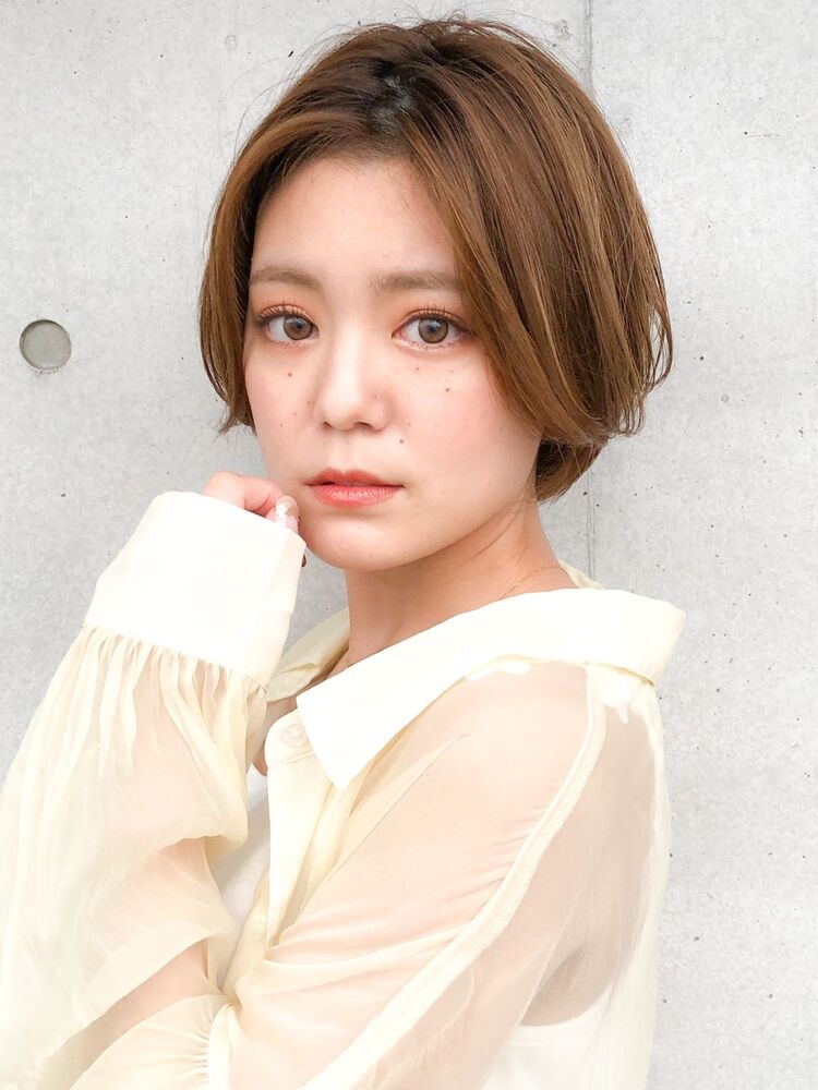 Agnos青山 ゆる巻きショート Agnos 青山 アグノス アオヤマ 上遠野裕樹 カトオノヒロキ のヘアスタイル情報 Yahoo Beauty