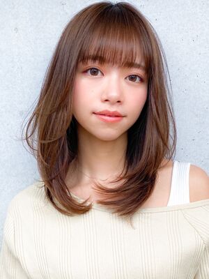 21年夏 レイヤーの新着ヘアスタイル 髪型 ヘアアレンジ Yahoo Beauty