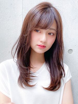 21年夏 レイヤー 段カット ロングの新着ヘアスタイル 髪型 ヘアアレンジ Yahoo Beauty