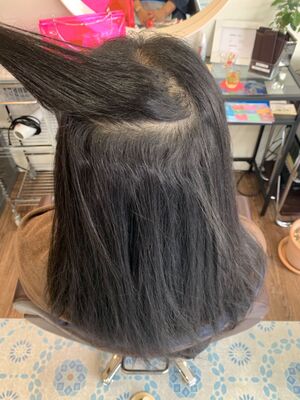 22年夏 40代 縮毛矯正 ミディアムの人気ヘアスタイル 髪型 ヘアアレンジ Yahoo Beauty