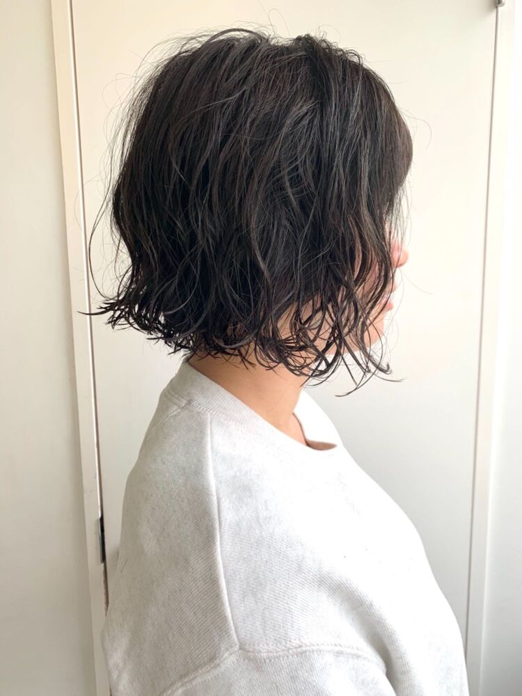 前下がりボブ ウェーブパーマ Soco 代官山 ソーコ ダイカンヤマ Narumiの髪型 ヘアスタイル ヘアカタログ情報 Yahoo Beauty ヤフービューティー