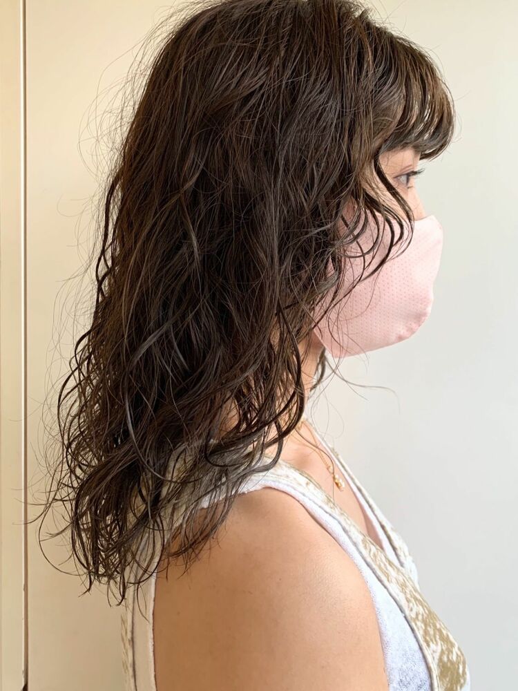 強めパーマ セミロング Soco ソーコ Narumiのヘアスタイル情報 Yahoo Beauty
