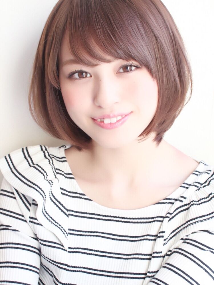 ひし形ボブミディアム 宮崎えりな インスタも見てみて下さい Miyazaki Erina 宮崎えりなのヘアスタイル情報 Yahoo Beauty