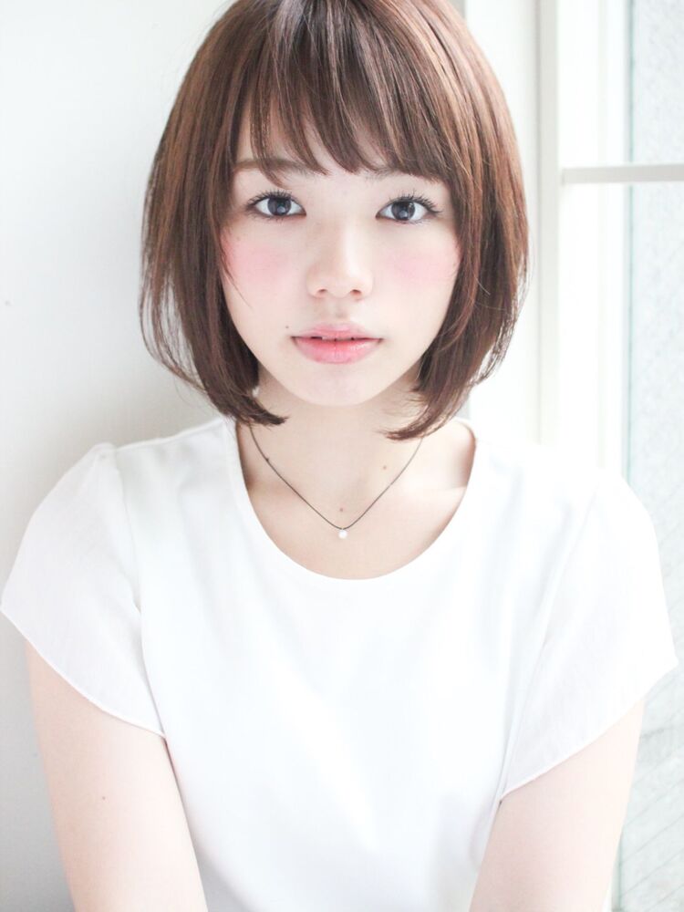 ひし形ボブミディアム 宮崎えりな インスタも見てみて下さい Miyazaki Erina 宮崎えりなのヘアスタイル情報 Yahoo Beauty