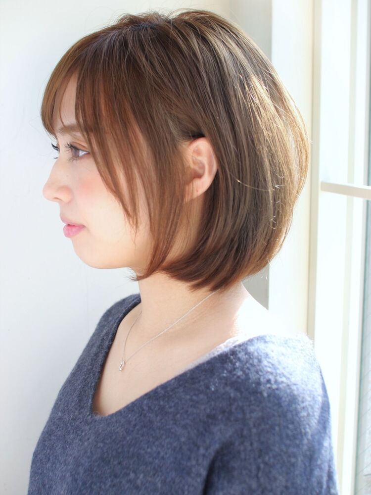 髪型 レディース ボブ