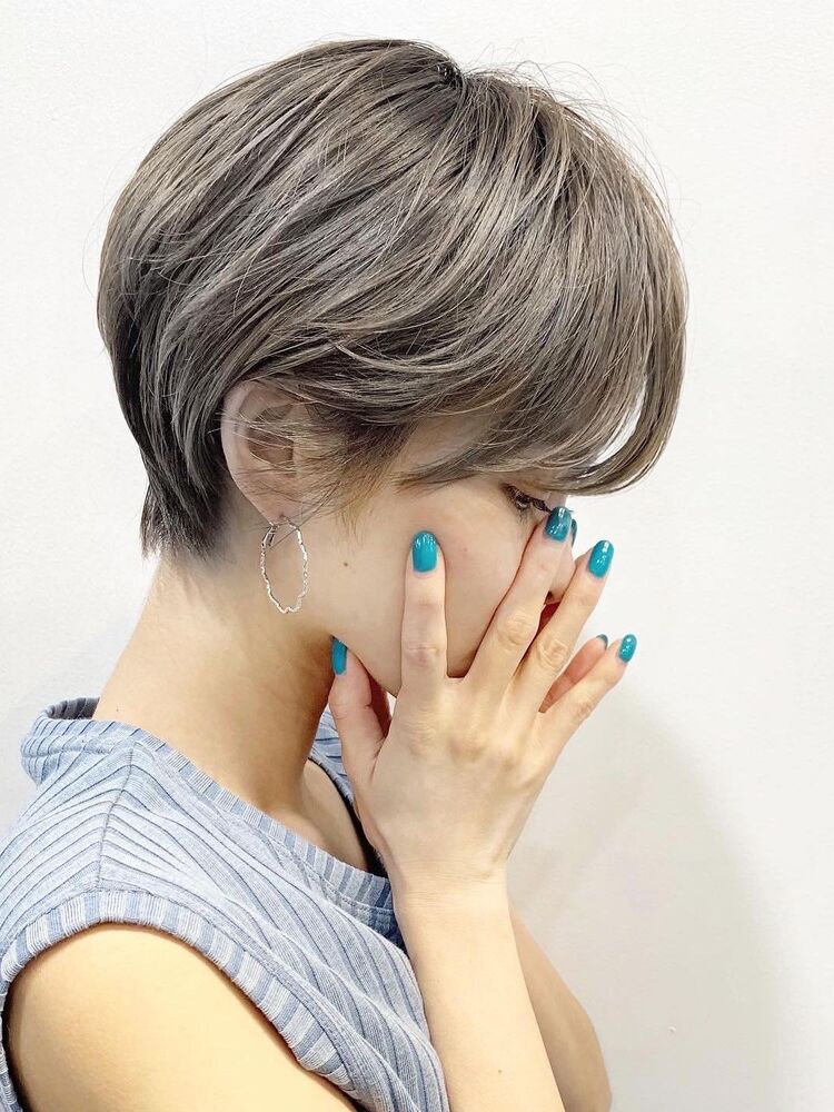 大人可愛いグレージュショートヘア Joemi By Un Ami ジョエミ バイ アンアミ 羽田 ひろむのヘアスタイル情報 Yahoo Beauty