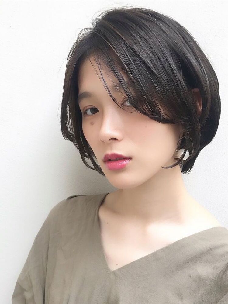 前髪なしひし形ショートボブ Joemi By Un Ami ジョエミ バイ アンアミ 羽田 ひろむの髪型 ヘアスタイル ヘアカタログ情報 Yahoo Beauty ヤフービューティー