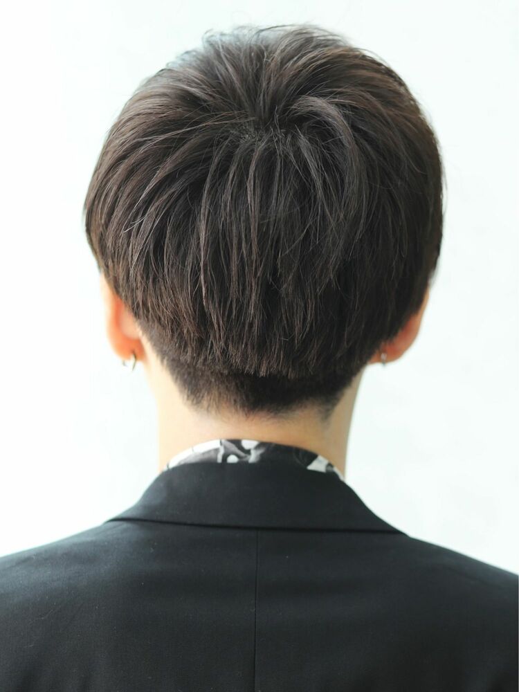 素髪でまとまる サラマッシュ ナチュラル2ブロックマッシュ Lipps イタルのヘアスタイル情報 Yahoo Beauty