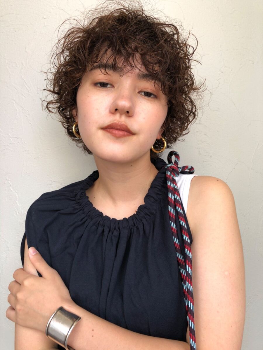 Three 表参道 坂根 3分スタイリング楽チンハードパーマ Three スリー 表参道 Three 坂根 純のヘアスタイル情報 Yahoo Beauty