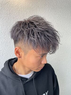 22年夏 メンズ グレー系の人気ヘアスタイル 髪型 ヘアアレンジ Yahoo Beauty