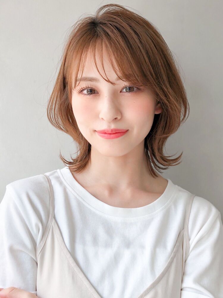 大人可愛いくびれボブ♪｜Agnos 青山（アグノス アオヤマ）佐藤侑哉のヘアスタイル情報｜Yahoo! BEAUTY