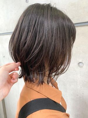 ひし形シルエットでシルエット抜群 お洒落なウルフレイヤー Cafune By Garland カフネ バイ ガーランド Fumiyaのヘアスタイル情報 Yahoo Beauty