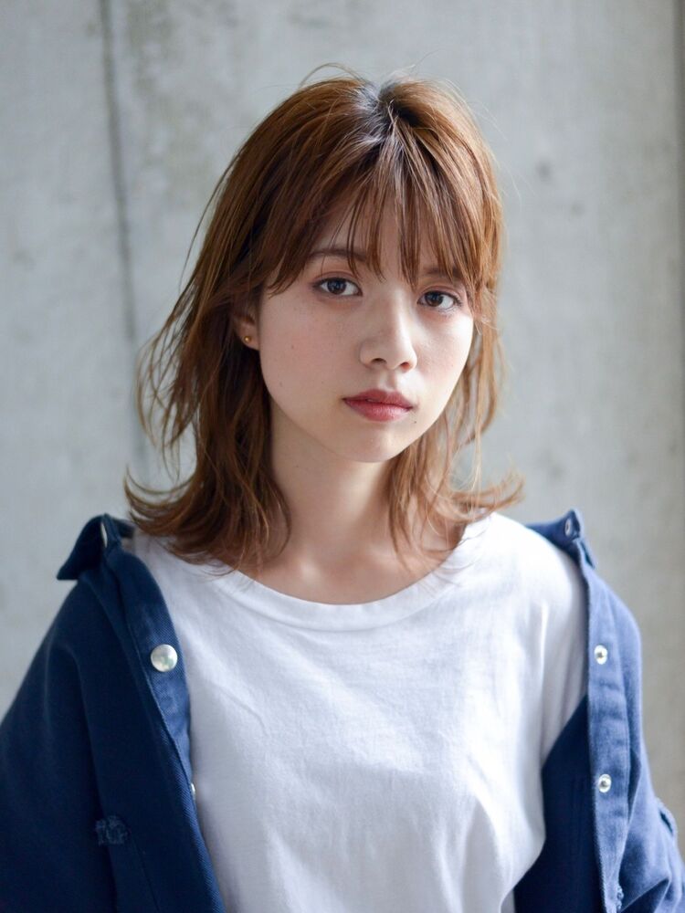 アンニュイカールの抜け感ミディアム M Clan Make S エムクラン メイクス M Clan 矢沢和也のヘアスタイル情報 Yahoo Beauty