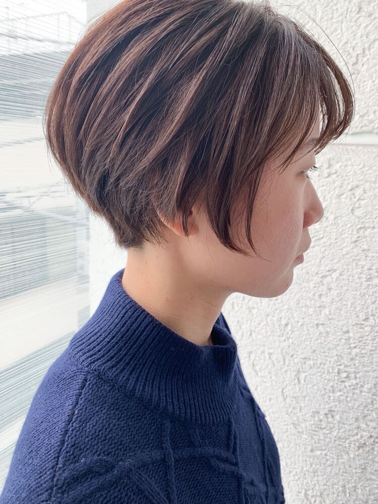 大人かわいい前下がりのひし形ショートボブ M Clan Make S エムクラン メイクス M Clan 矢沢和也の髪型 ヘアスタイル ヘアカタログ情報 Yahoo Beauty ヤフービューティー