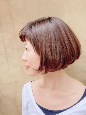 21年夏 大人前下がりボブの新着ヘアスタイル 髪型 ヘアアレンジ Yahoo Beauty