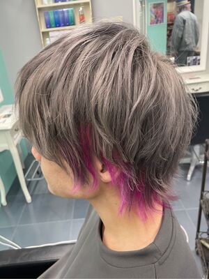 メンズ 原色カラー ショートの髪型 ヘアスタイル ヘアカタログ 人気順 Yahoo Beauty ヤフービューティー