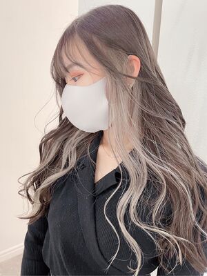 イヤリングカラー ロングの髪型 ヘアスタイル ヘアカタログ 人気順 Yahoo Beauty ヤフービューティー