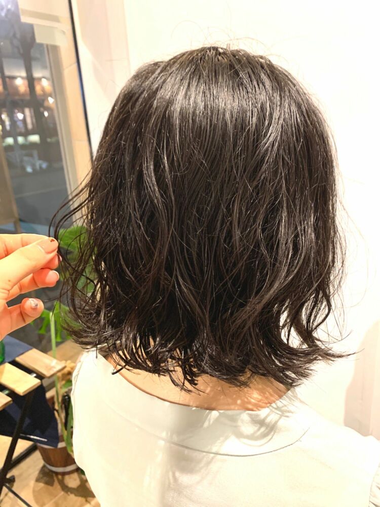 外ハネウェーブ ゆるふわパーマ プレーゴ プレーゴ Prego渋谷 小林カナのヘアスタイル情報 Yahoo Beauty