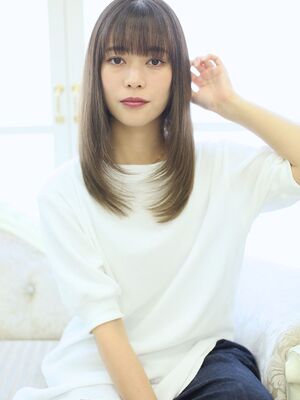 22年夏 ワンカールパーマ ロングの人気ヘアスタイル 髪型 ヘアアレンジ Yahoo Beauty