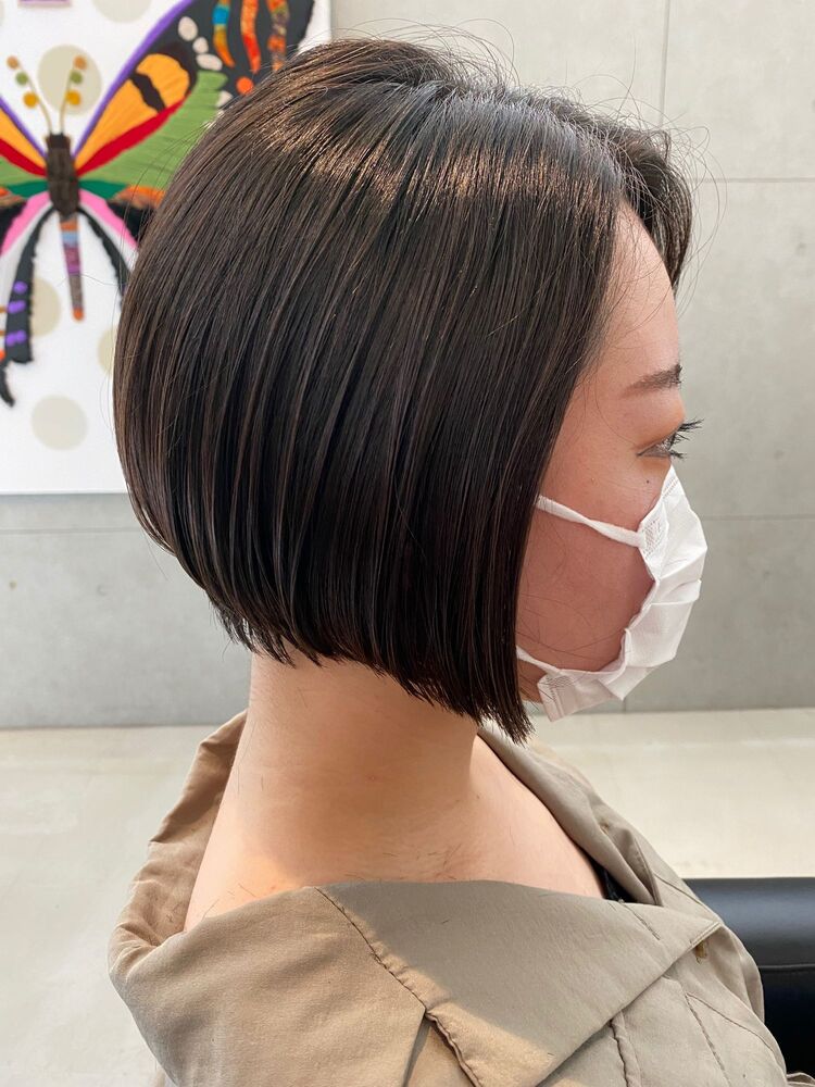 韓国風 前下がりショートボブ 早田 雄河 和歌山市 ショートの髪型 ヘアスタイル ヘアカタログ情報 Yahoo Beauty ヤフービューティー