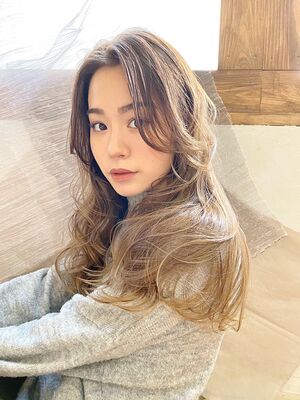 サロンモデル ロングの髪型 ヘアスタイル ヘアカタログ 人気順 Yahoo Beauty ヤフービューティー