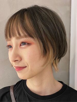 伸ばしかけ ショートの髪型 ヘアスタイル ヘアカタログ 人気順 Yahoo Beauty ヤフービューティー