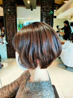 21年秋冬 レイヤーショートの新着ヘアスタイル 髪型 ヘアアレンジ Yahoo Beauty