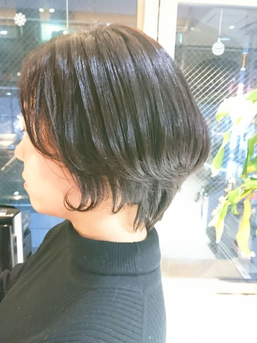 ふんわりマッシュボブ 襟足はスッキリさせてるので 梅雨入り前にぴったりです ヘアリゾート粋 Tiga 池袋店 ヘアリゾートスイ ティガ イケブクロテン ヘアリゾート粋 松本 聖のヘアスタイル情報 Yahoo Beauty